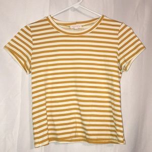 Yellow/white striped crop